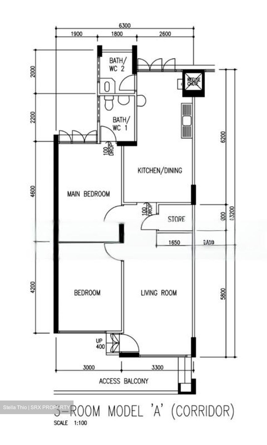 Blk 612 Clementi West Street 1 (Clementi), HDB 3 Rooms #449698011